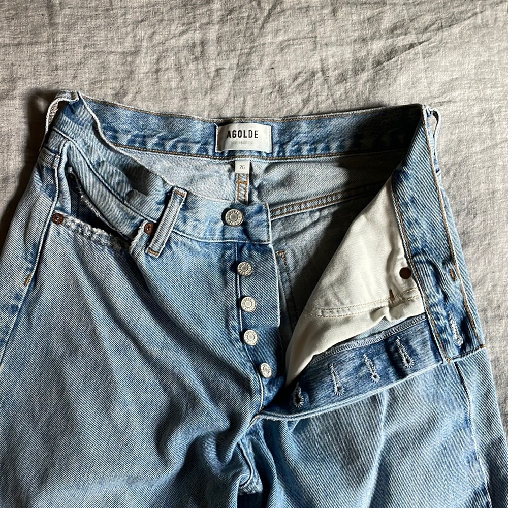 Womens Agolde Straight jeans size 26